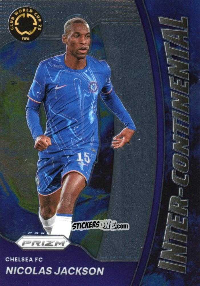 Cromo  Nicolas Jackson  - Fifa Club World Cup 2025. Prizm n. IC10 - Panini
