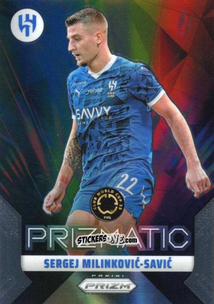 Sticker Sergej Milinkovic-Savic - Fifa Club World Cup 2025. Prizm n. PRC1 - Panini