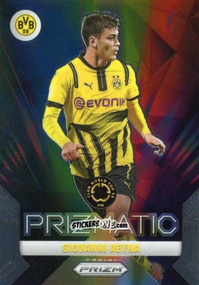 Figurina Giovanni Reyna  - Fifa Club World Cup 2025. Prizm n. PRC5 - Panini