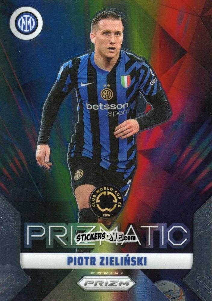 Sticker  Piotr Zielinski  - Fifa Club World Cup 2025. Prizm n. PRC11 - Panini