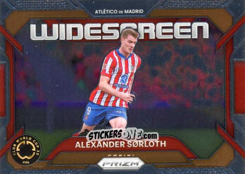 Cromo Alexander Sorloth  - Fifa Club World Cup 2025. Prizm n. W1 - Panini
