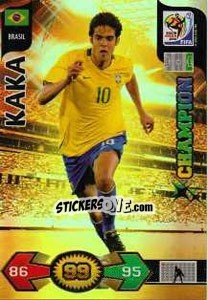 Figurina Kaka - FIFA World Cup South Africa 2010. Adrenalyn XL - Panini