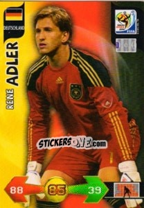 Sticker Rene Adler - FIFA World Cup South Africa 2010. Adrenalyn XL - Panini