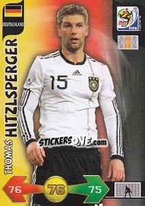 Sticker Thomas Hitzlsperger - FIFA World Cup South Africa 2010. Adrenalyn XL n. 95 - Panini