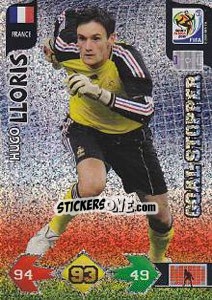 Sticker Hugo Lloris - FIFA World Cup South Africa 2010. Adrenalyn XL n. 159 - Panini