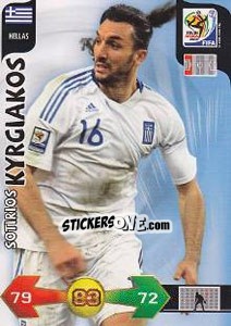 Sticker Sotirios Kyrgiakos - FIFA World Cup South Africa 2010. Adrenalyn XL - Panini