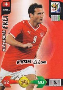 Cromo Alexander Frei - FIFA World Cup South Africa 2010. Adrenalyn XL - Panini