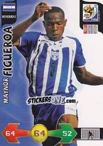 Cromo Maynor Figueroa - FIFA World Cup South Africa 2010. Adrenalyn XL - Panini