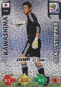 Sticker Eiji Kawashima - FIFA World Cup South Africa 2010. Adrenalyn XL n. 228 - Panini