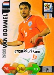 Sticker Mark van Bommel - FIFA World Cup South Africa 2010. Adrenalyn XL - Panini