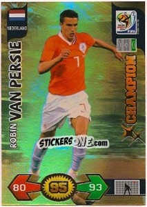 Sticker Robin van Persie - FIFA World Cup South Africa 2010. Adrenalyn XL n. 253 - Panini