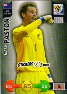 Cromo Mark Paston - FIFA World Cup South Africa 2010. Adrenalyn XL - Panini