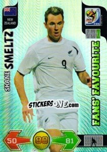 Cromo Shane Smeltz - FIFA World Cup South Africa 2010. Adrenalyn XL - Panini