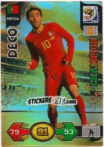 Cromo Deco - FIFA World Cup South Africa 2010. Adrenalyn XL - Panini