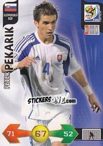 Sticker Peter Pekarik - FIFA World Cup South Africa 2010. Adrenalyn XL - Panini