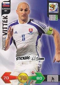 Cromo Robert Vittek - FIFA World Cup South Africa 2010. Adrenalyn XL - Panini