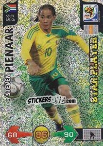 Figurina Steven Pienaar - FIFA World Cup South Africa 2010. Adrenalyn XL - Panini