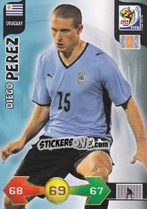 Cromo Diego Perez - FIFA World Cup South Africa 2010. Adrenalyn XL - Panini