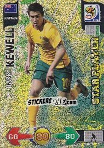 Sticker Harry Kewell - FIFA World Cup South Africa 2010. Adrenalyn XL - Panini