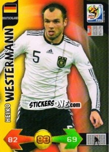 Figurina Heiko Westermann - FIFA World Cup South Africa 2010. Adrenalyn XL - Panini