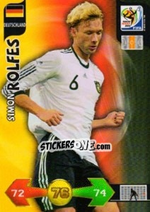 Cromo Simon Rolfes - FIFA World Cup South Africa 2010. Adrenalyn XL - Panini