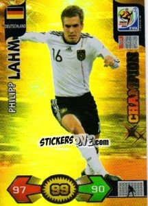 Sticker Philipp Lahm - FIFA World Cup South Africa 2010. Adrenalyn XL n. 102 - Panini