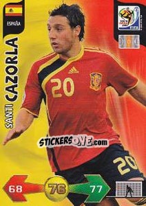Sticker Santi Cazorla - FIFA World Cup South Africa 2010. Adrenalyn XL - Panini