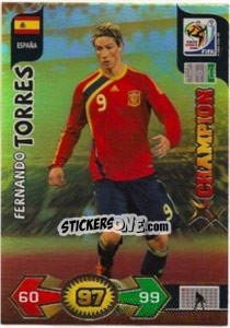 Sticker Fernando Torres - FIFA World Cup South Africa 2010. Adrenalyn XL n. 140 - Panini