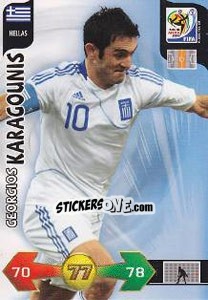 Sticker Giorgos Karagounis - FIFA World Cup South Africa 2010. Adrenalyn XL - Panini