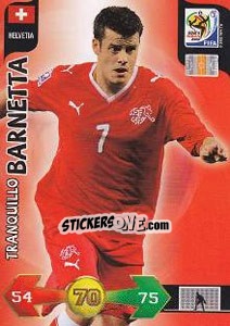 Sticker Tranquillo Barnetta - FIFA World Cup South Africa 2010. Adrenalyn XL - Panini