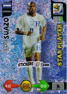 Sticker David Suazo - FIFA World Cup South Africa 2010. Adrenalyn XL - Panini