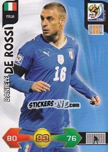 Sticker Daniele De Rossi - FIFA World Cup South Africa 2010. Adrenalyn XL - Panini