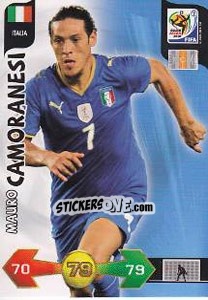 Cromo Mauro Camoranesi - FIFA World Cup South Africa 2010. Adrenalyn XL - Panini