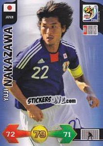Cromo Yuji Nakazawa - FIFA World Cup South Africa 2010. Adrenalyn XL - Panini