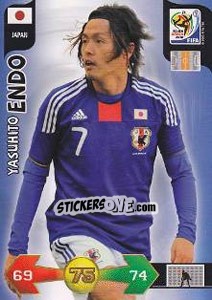 Sticker Yasuhito Endo - FIFA World Cup South Africa 2010. Adrenalyn XL n. 222 - Panini