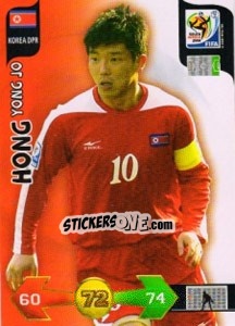 Cromo Hong Yong Jo - FIFA World Cup South Africa 2010. Adrenalyn XL - Panini