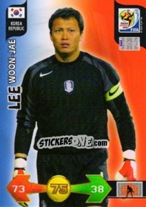 Figurina Lee Woon-Jae - FIFA World Cup South Africa 2010. Adrenalyn XL - Panini