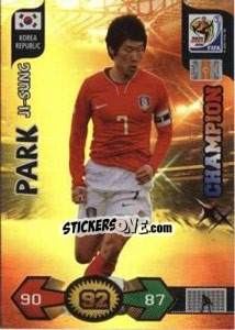 Sticker Park Ji-Sung - FIFA World Cup South Africa 2010. Adrenalyn XL n. 239 - Panini