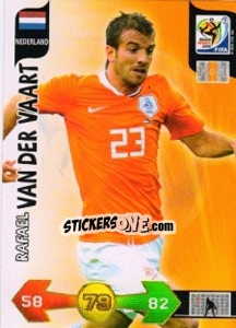Sticker Rafael van der Vaart - FIFA World Cup South Africa 2010. Adrenalyn XL - Panini
