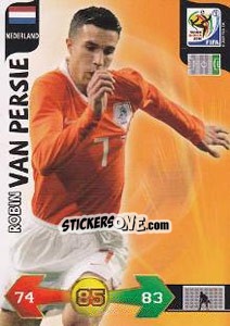 Sticker Robin van Persie - FIFA World Cup South Africa 2010. Adrenalyn XL n. 250 - Panini