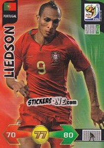 Figurina Liedson - FIFA World Cup South Africa 2010. Adrenalyn XL - Panini