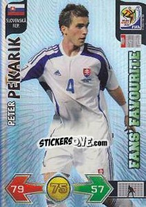 Figurina Peter Pekarik - FIFA World Cup South Africa 2010. Adrenalyn XL - Panini