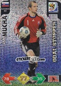 Cromo Jan Mucha - FIFA World Cup South Africa 2010. Adrenalyn XL - Panini