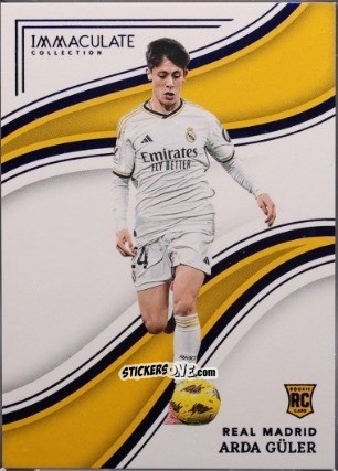 Cromo Arda Guler - Immaculate Soccer 2023-2024 n. 61 - Panini