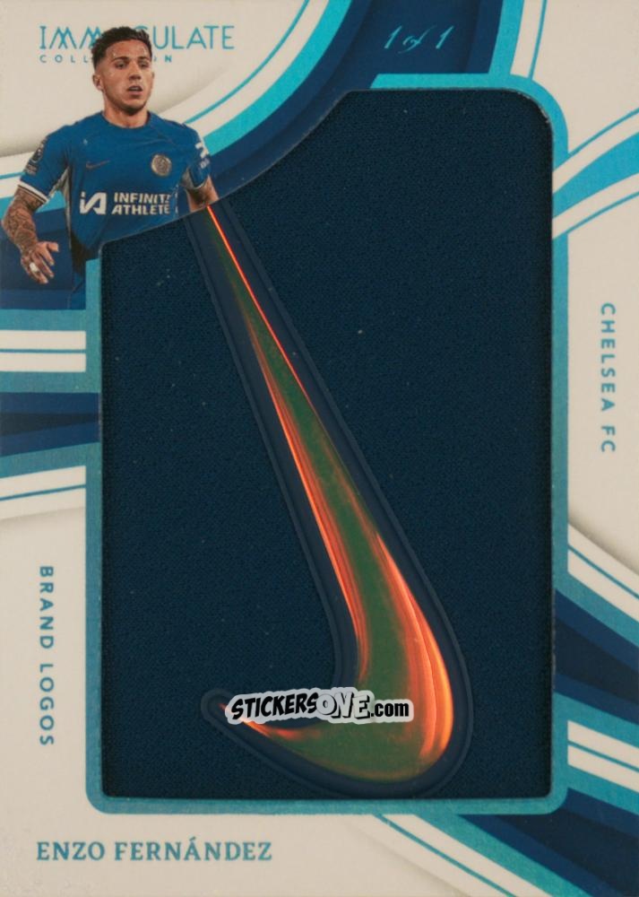 Sticker Enzo Fernandez - Immaculate Soccer 2023-2024 n. BL-EF - Panini