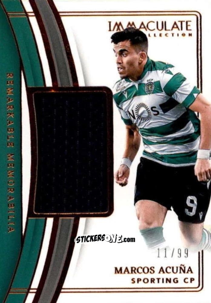 Cromo Marcos Acuna - Immaculate Soccer 2023-2024 n. RM-MA - Panini