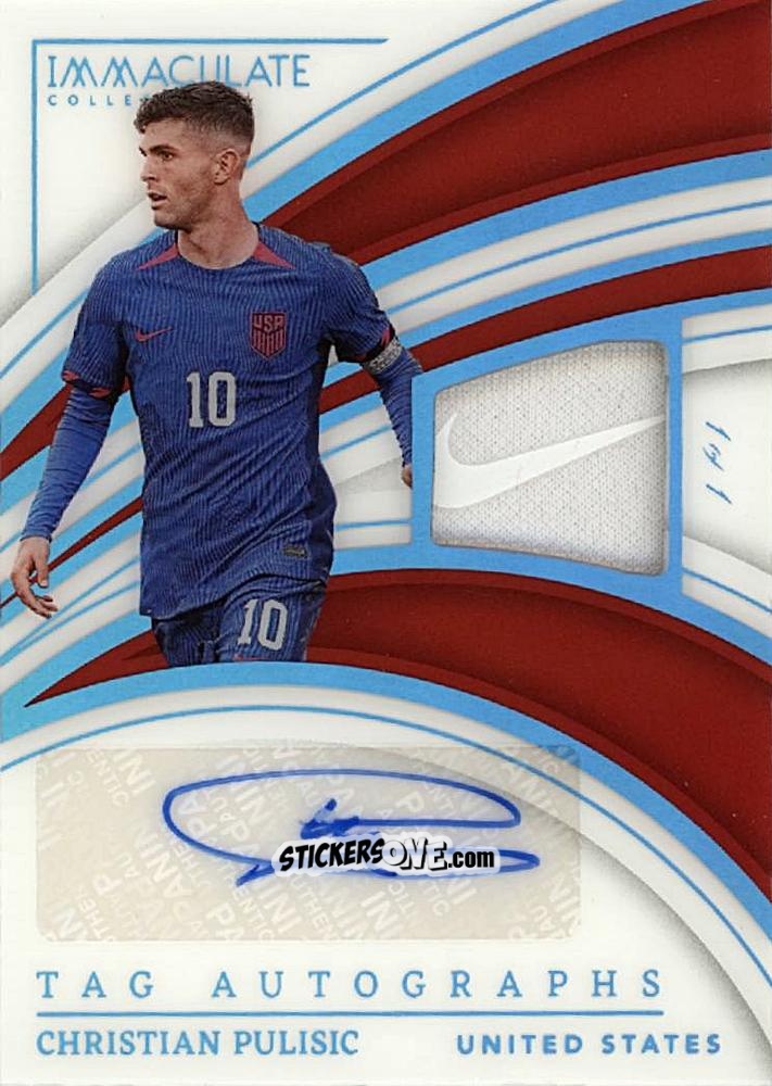 Cromo Christian Pulisic - Immaculate Soccer 2023-2024 n. TA-CP - Panini
