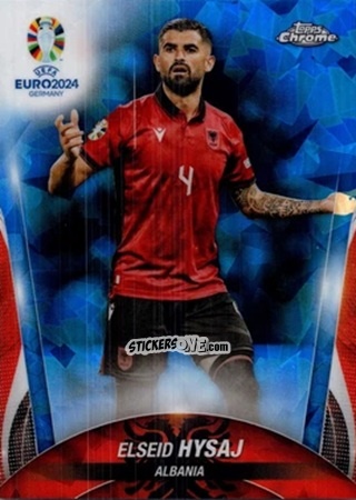 Cromo Elseid Hysaj - Chrome UEFA Euro 2024 Sapphire Edition
 n. 72 - Topps