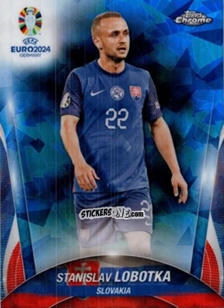 Cromo Stanislav Lobotka - Chrome UEFA Euro 2024 Sapphire Edition
 n. 78 - Topps
