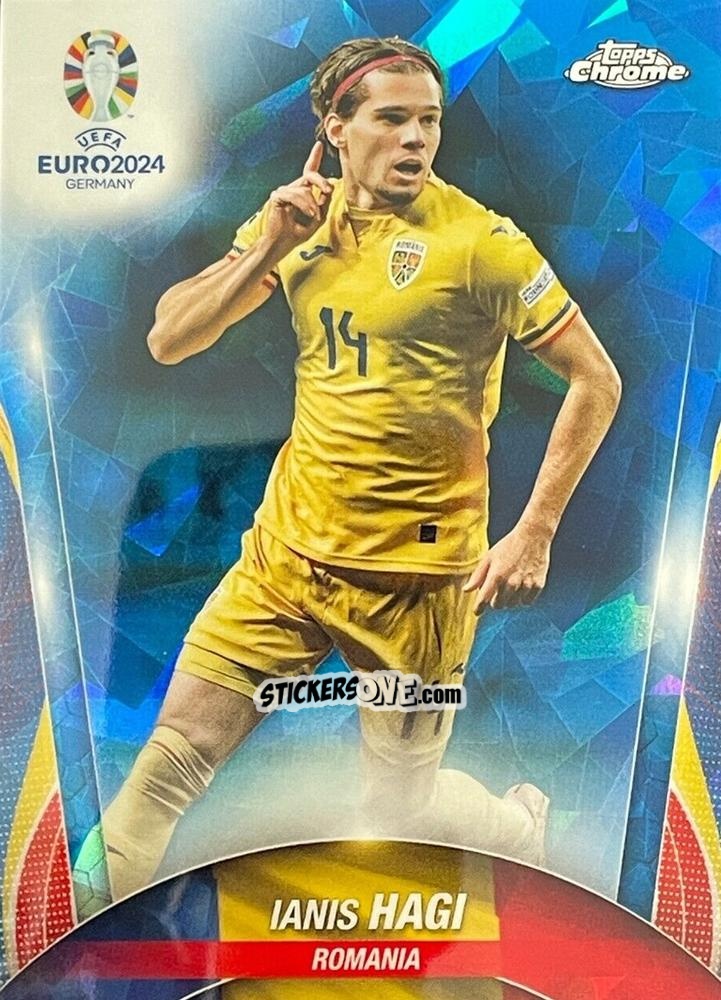 Cromo Ianis Hagi - Chrome UEFA Euro 2024 Sapphire Edition
 n. 112 - Topps
